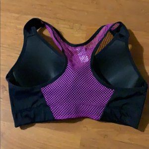 CUTE Mesh Magenta and Black Spy Sport Sports Bra